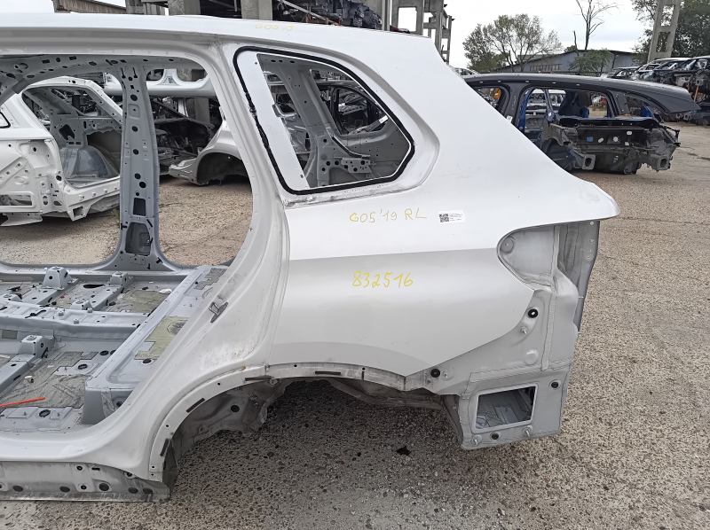 Четверть крыло задняя левая BMW X5 G05 19-26 на кузове, белая