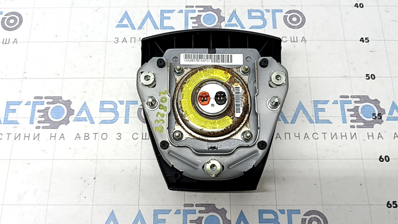 Обратная сторона airbag для Toyota Prius V 2012-2017, показан механизм и контакты.