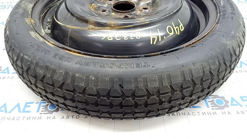 Запасное колесо докатка Toyota Prius V 12-17 D17 135/70 5*114,3, ржавчина