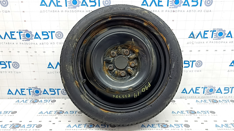 Запасное колесо докатка Toyota Prius V 12-17 D17 135/70 5*114,3, ржавчина
