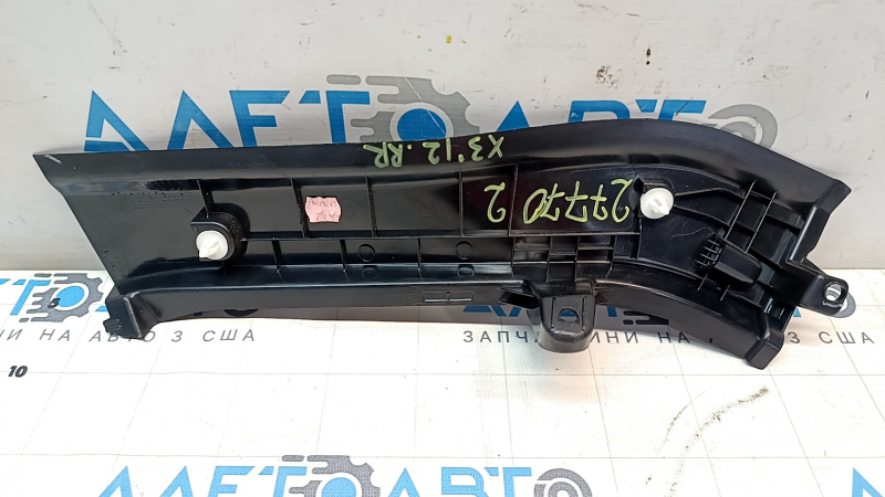 Обшивка арки правая BMW X3 F25 11-17 задняя черная, царапины