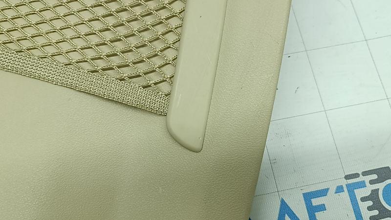 Детали накладки сидения BMW X3 G01 2018-2023, акцент на текстуре