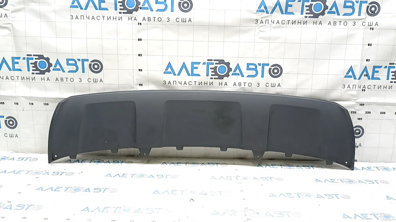 Накладка губы переднего бампера Audi Q3 8U 16-17 под цельный бампер