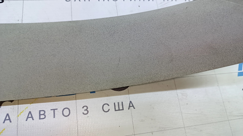Обшивка двери багажника ткань левая Lexus RX300 RX330 RX350 RX400h 04-09 серая, царапины, тычка
