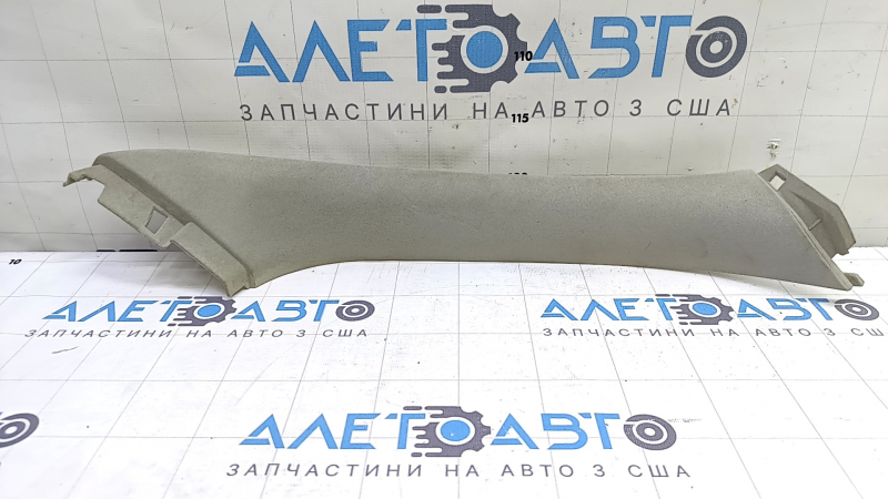 Обшивка двери багажника ткань левая Lexus RX300 RX330 RX350 RX400h 04-09 серая, царапины, тычка