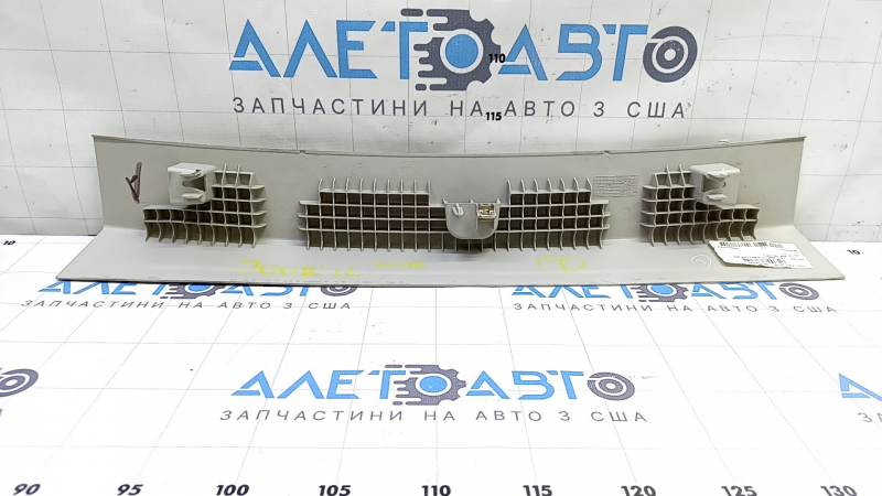 Накладка потолка задняя Dodge Journey 11-20 пластик серый, царапины, под чистку