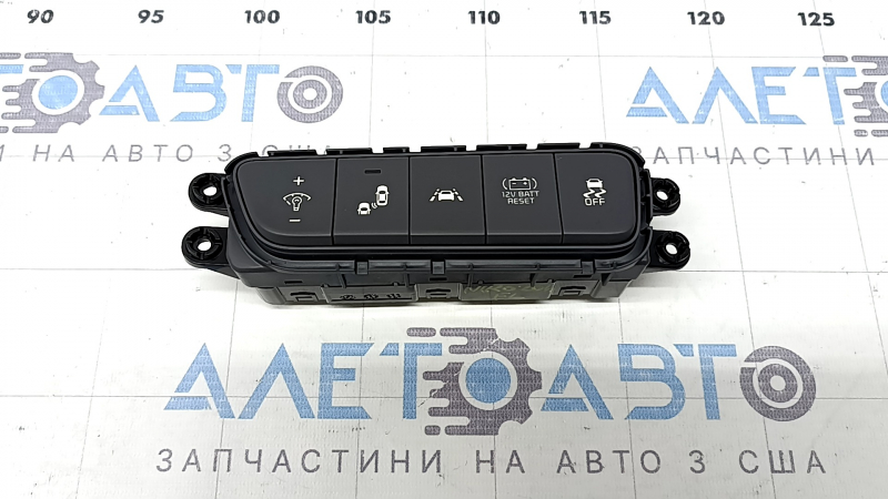Блок кнопок передней панели Kia Niro 2017 - 2022, вид спереди, без дефектов