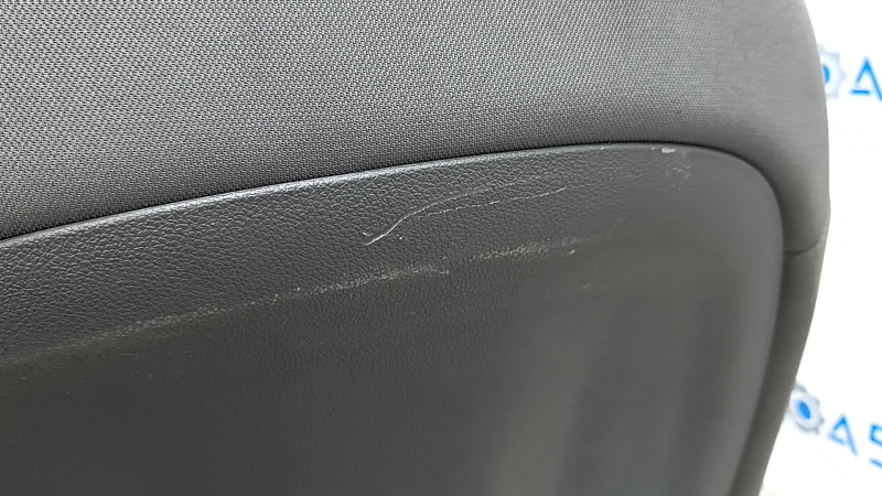 Водительское сидение Kia Niro 17-22 HEV, PHEV без AIRBAG, ткань, комбинированный серый, механическое, царапины, под химчистку