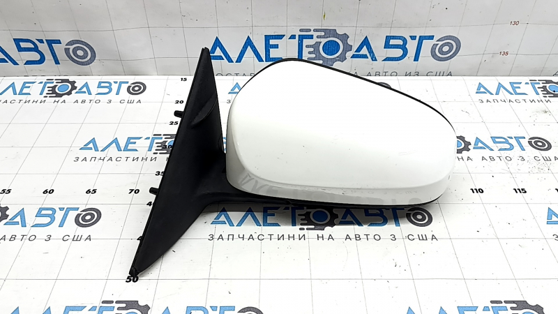 Зеркало боковое левое в сборе Toyota Camry v50 12-14 3 пина, белое, царапины