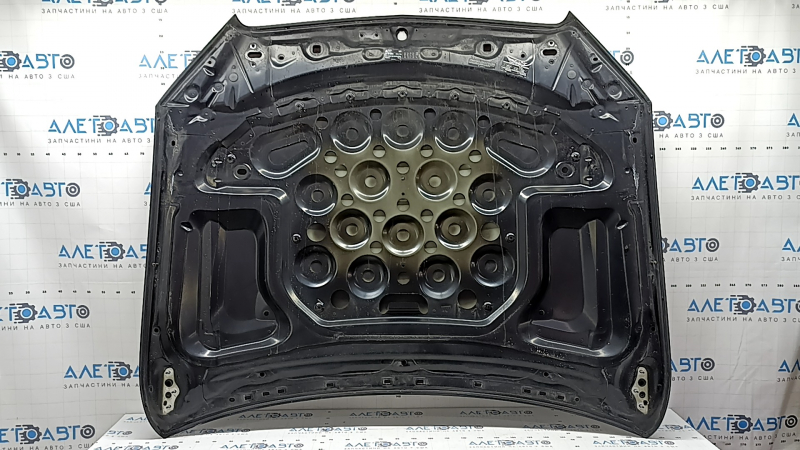 Капот голый Mercedes C-class W205 15-21 алюминий, черный 040, тычки, крашен 0.25, мусор под краской