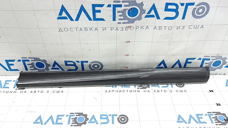 Вставка передней панели правая Toyota Camry v50 12-14 usa под серое дерево, полез хром