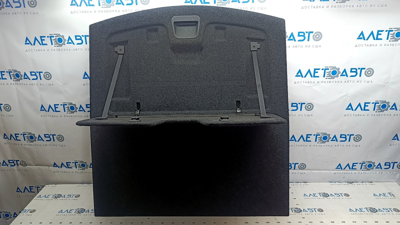 Пол багажника с перегородкой Polestar 2 21-25 черный, с ручкой, потертости
