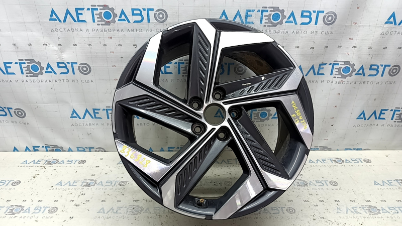 Диск колесный R19 x 7.5J Hyundai Tucson 22-24 тип 1, легкая бордюрка