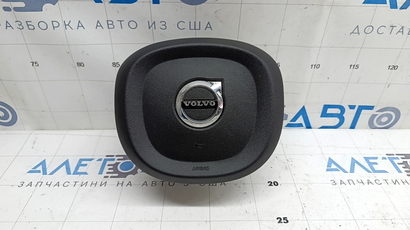 Подушка безопасности airbag в руль водительская Volvo XC90 16-25 черная, царапины