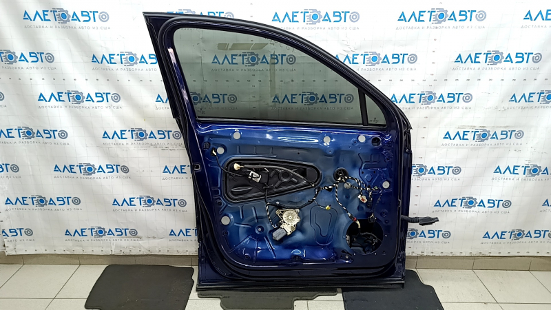 Дверь в сборе передняя левая VW Tiguan 18-24 keyless, синий LC5B