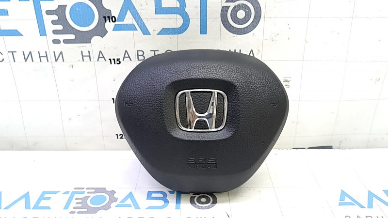Подушка безопасности руля Honda Accord 2018-2022, черного цвета, в хорошем состоянии.