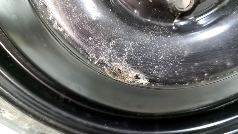 Запасное колесо докатка Lexus CT200h 11-17 R17 125/70 ржавчина