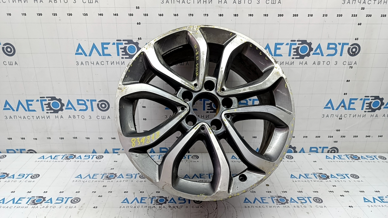 Диск колесный R17 x 7J ET 48.5 Mercedes C-class W205 15-18 тип 2 бордюрка, облезла краска