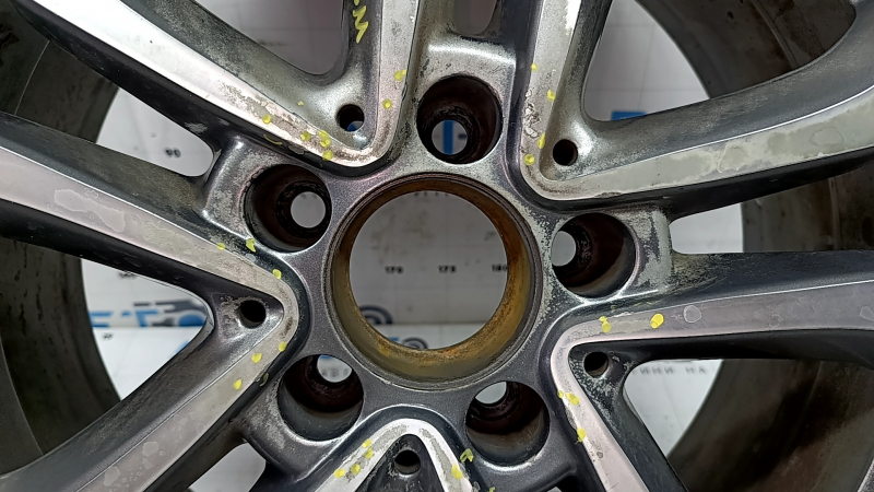 Диск колесный R17 x 7J ET 48.5 Mercedes C-class W205 15-18 тип 2 бордюрка, облезла краска
