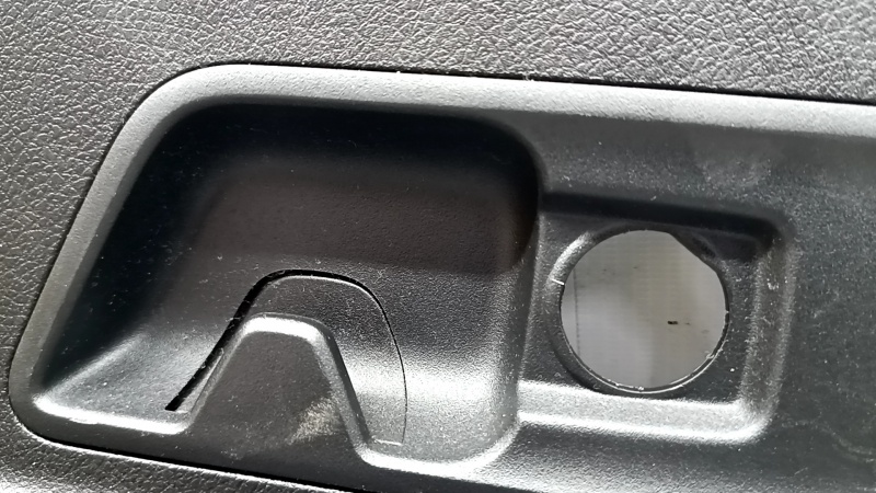 Обшивка арки правая Mercedes W167 GLE 350 450 20-26 черная под 2 ряда, с накладкой, царапины