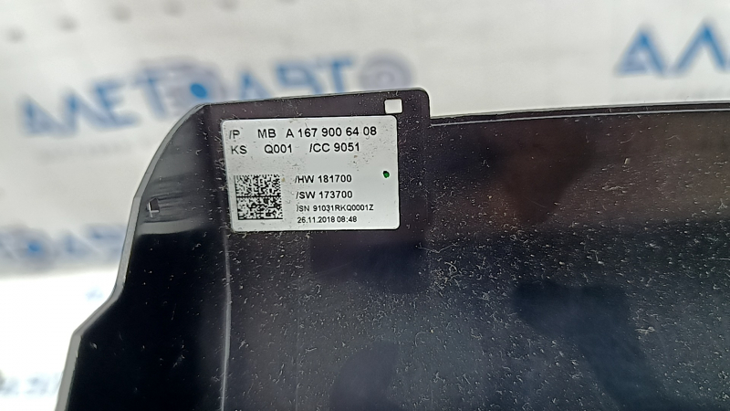 Подрулевые переключатели гитара в сборе Mercedes W167 GLE 350 450 20-22 черные с шлейфом без подогрева руля, под регулировкой рулевой колонки
