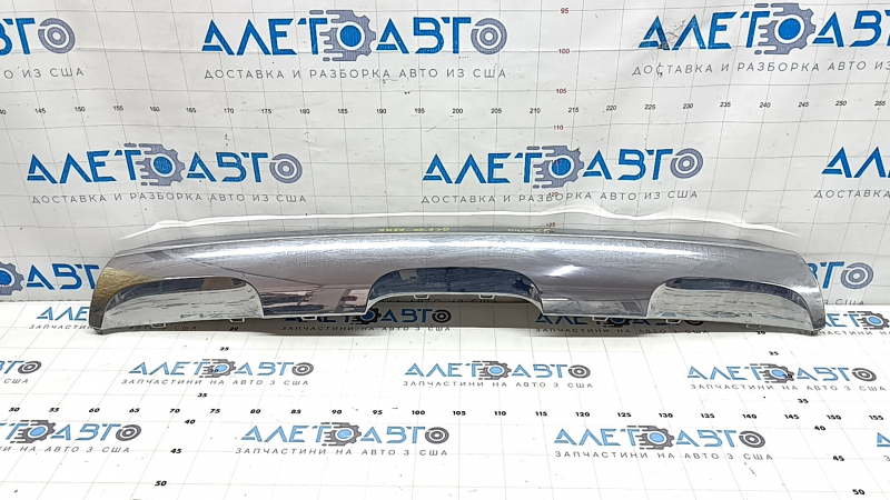 Накладка губы заднего бампера Mercedes W167 GLE 350 450 20-26 хром, царапины