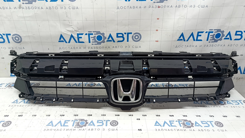 Основа решетки радиатора grill Honda Insight 19-22 с эмблемой, песок, царапины