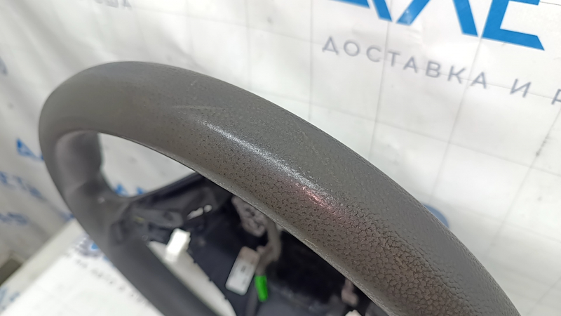 Руль голый Honda Insight 19-22 резина черный, с задней накладкой, под чистку, потерт