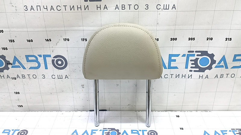 Подголовник 2 ряда правый Audi A4 B9 17-19 кожа бежевый
