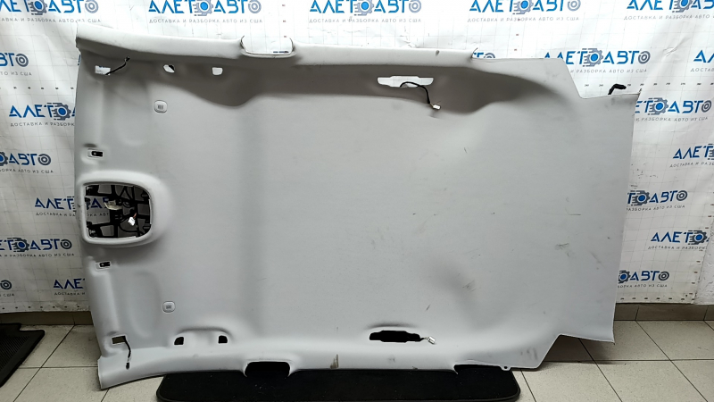 Обшивка потолка Jeep Compass 19-21 без люка, серая, под чистку