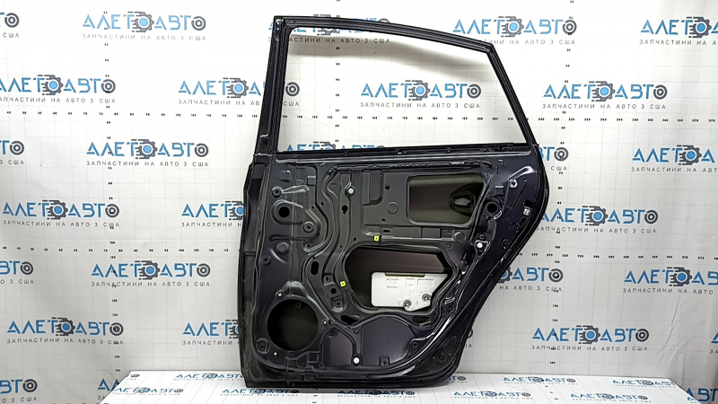Дверь голая задняя правая Toyota Prius 30 10-15 графит 8V1, тычки, вмятина