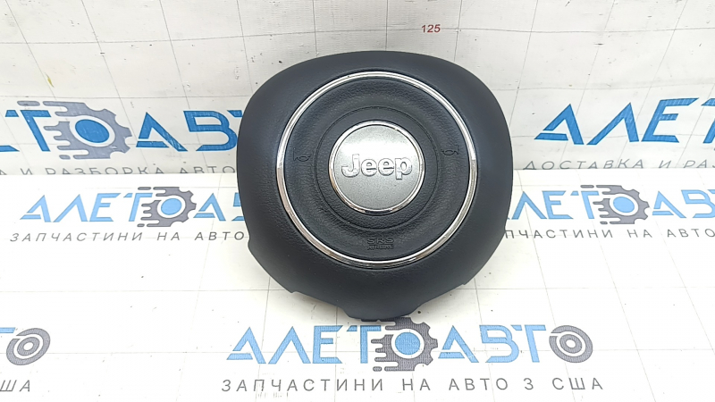 Подушка безопасности для Jeep Renegade 2015-2024, вид спереди; царапины на поверхности.