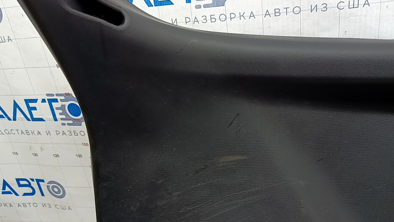 Обшивка двери багажника нижняя Alfa Romeo Stelvio 18-25 черная, царапины, потерта