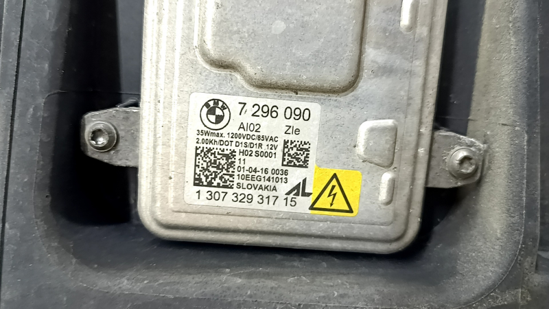 Маркировка блока управления фары для BMW X5 F15 14-18