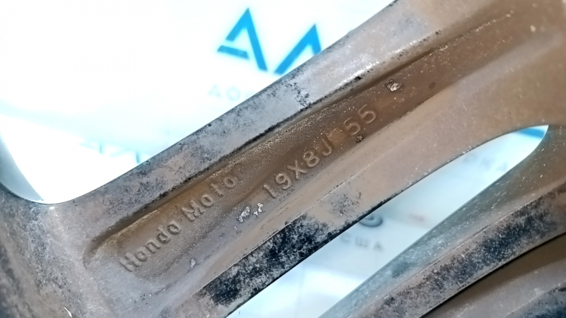Диск колесный R19 x 8J ET55 Honda Accord 16-17 бордюрка