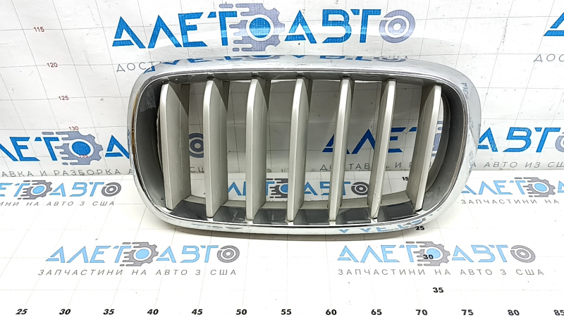 Решетка радиатора для BMW X5 F15 с трещиной и песком