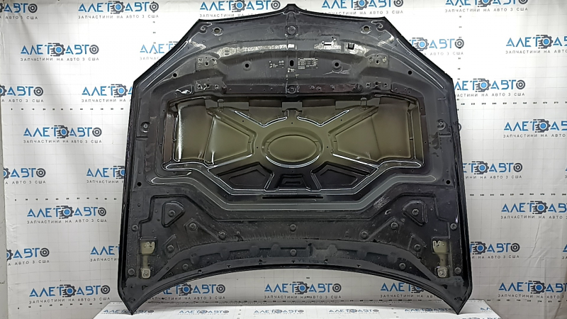 Капот голый BMW X5 F15 14-18 алюминий, графит A90, тычка