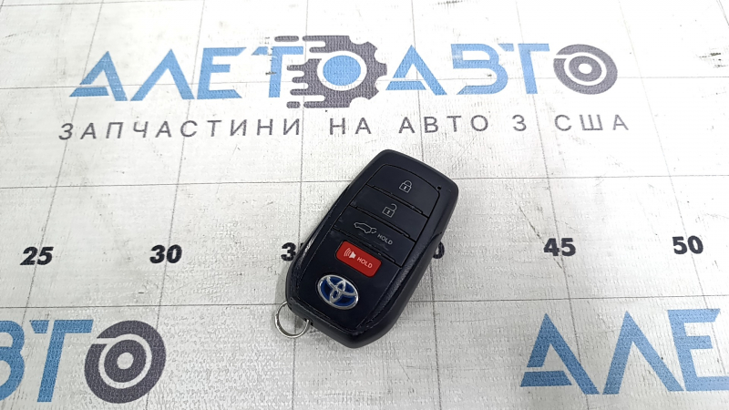 Ключ smart Toyota Venza 21- 4 кнопки, с жалом, царапины