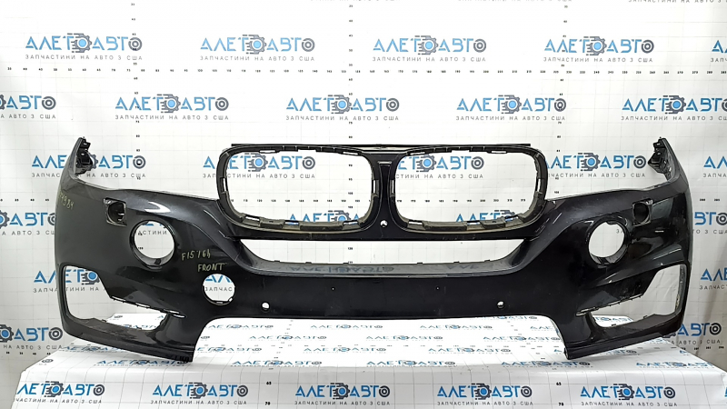 Передний бампер для BMW X5 F15 14-18, вид спереди