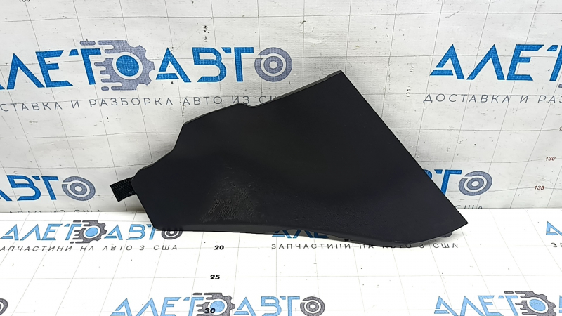 Накладка центральной консоли передняя левая Mazda CX-5 17-25 черная, царапины, потерта