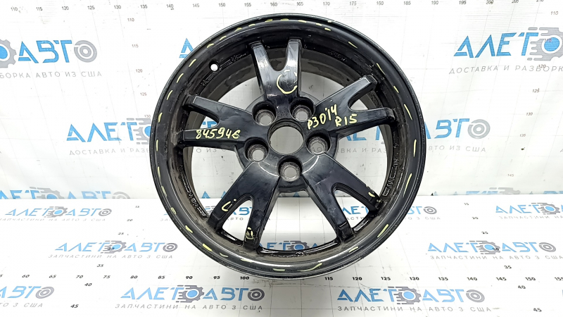 Диск колесный R15 x 6J ET45 5*100 Toyota Prius 30 13-15 рест, легкая бордюрка