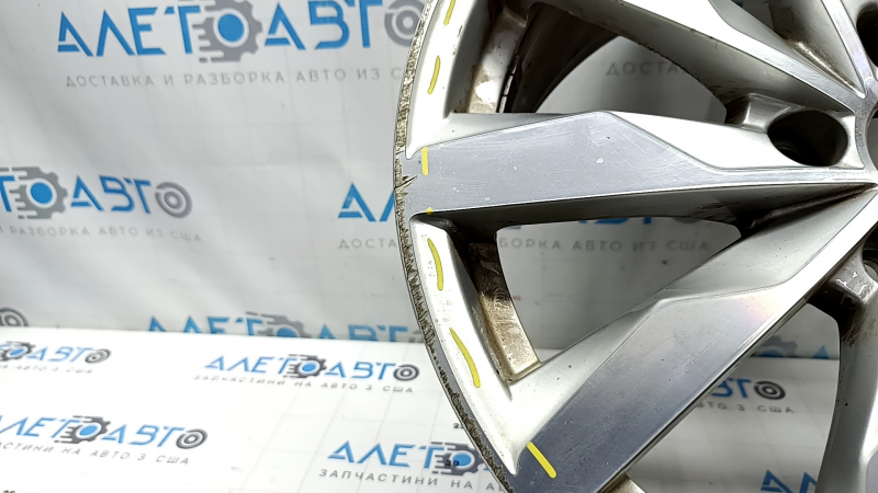 Диск колесный R18 x 8J ET40 Audi A4 B9 17-18 CL4 стиль, бордюрка