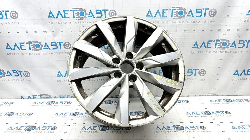 Диск колесный R18 x 8J ET40 Audi A4 B9 17-18 CL4 стиль, бордюрка