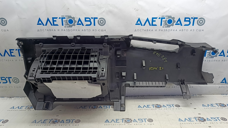 Перчаточный ящик, бардачок Volkswagen ID.4 21-22 черный, потертости
