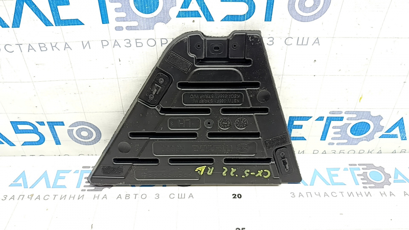 Крышка кармана багажника левая Mazda CX-5 22-25 черная
