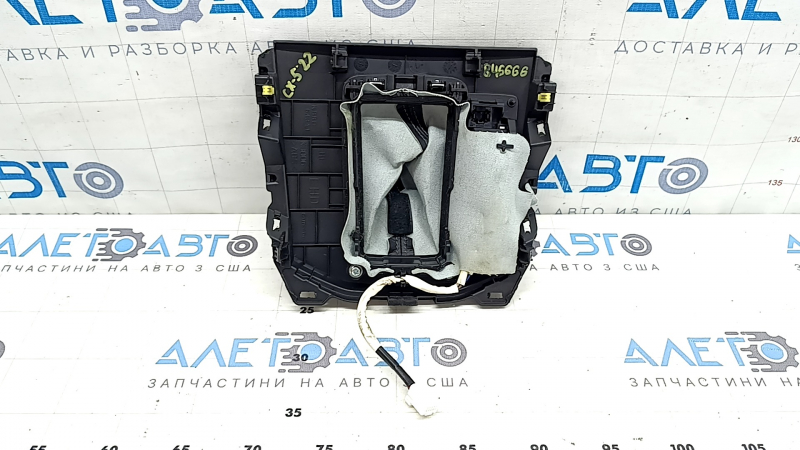 Накладка шифтера АКПП Mazda CX-5 17-25 с кнопкой MiDrive, царапины, облез хром, без накладки