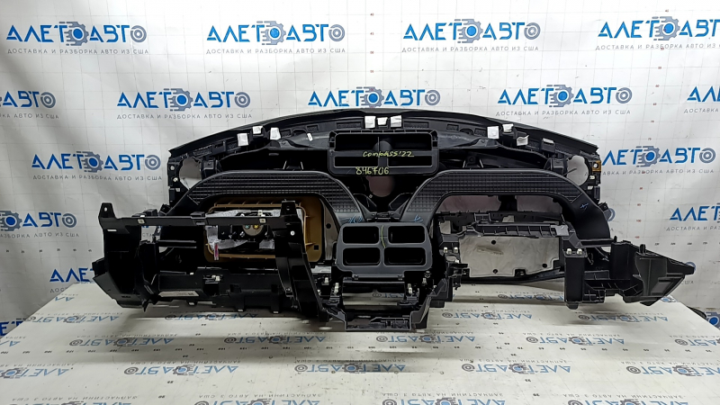 Торпедо передняя панель с AIRBAG Jeep Compass 22-26 черная