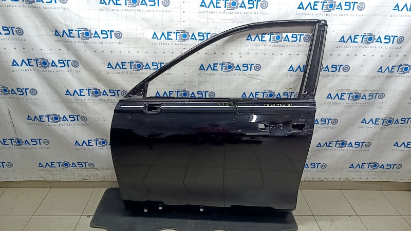 Дверь голая передняя левая Honda CRV 23-26 черный NH731P, царапины