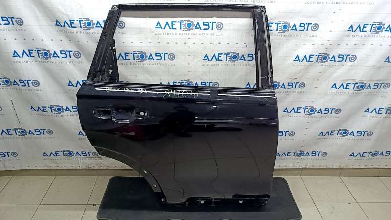 Дверь голая задняя правая Honda CRV 23-26 черный NH731P, царапины