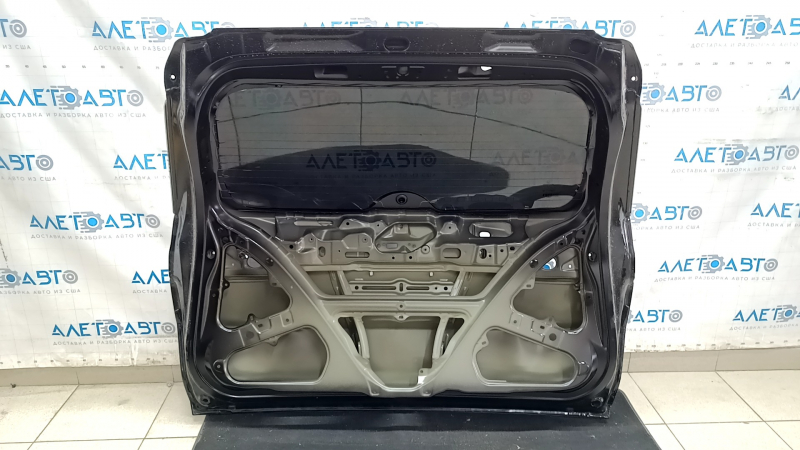Дверь багажника голая со стеклом Honda CRV 23-26 тонировка, черный NH731P, вмятины